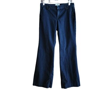 Banana Republic Trouser Style Jeans Women's Size 6 Dark Blue